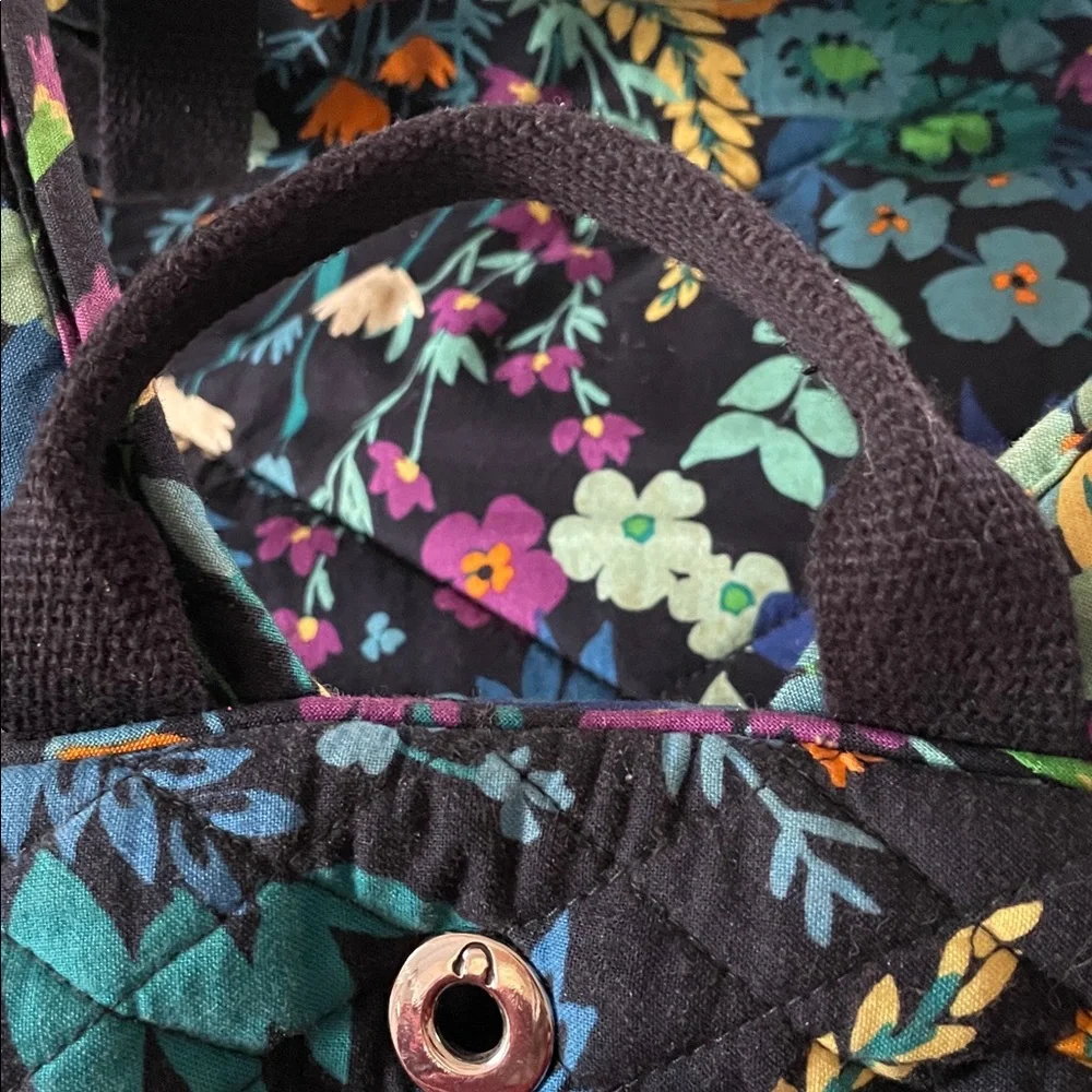 VERA BRADLEY Midnight Blues Campus Backpack | EUC - Picture 8 of 10